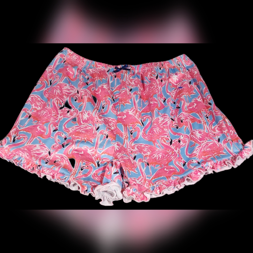 NWOT! Simply Southern Pink Flamingo Women's Shorts XS-S
